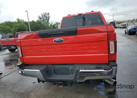 2021 Ford F250 Super Duty from USA, damaged, VIN 1FT7W2BNXMEC40800